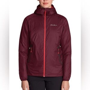 Eddie Bauer Women's EverTherm Down Jacket in Dark Berry sz M